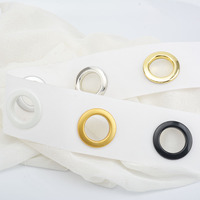 Vente en gros anneau de rideau en plastique durable coloré oeillet tringles à rideaux vente en gros matériel de draperie anneau de rideau oeillet