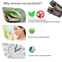 Huile essentielle de menthe poivrée 100% pure - Soins de la peau et diffuseur d'arômes, options en vrac avec échantillon gratuit inclus