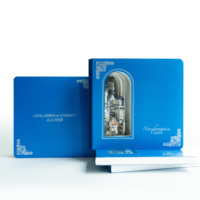 Carnet créatif au design original, couverture rigide de qualité supérieure, cadeau artisanal, carnet sculpté en 3D