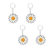 Vente chaude PVC abeille dessin animé porte-clés voiture sac à dos pendentif accessoire jouets pour enfants porte-clés en caoutchouc