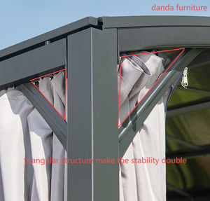<span class=keywords><strong>Abri</strong></span> de voiture Danda en aluminium robuste, imperméable en PVC, écologique, portable, pour extérieur, tente de garage, <span class=keywords><strong>abri</strong></span> pour bateau - Product Image 4