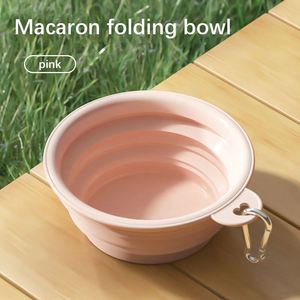 Bol à eau portable pliable en silicone coloré sans BPA pour chat et chien, idéal pour l'extérieur et les voyages - Product Image 6