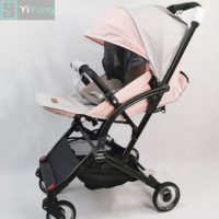 Fr1888 Fabricant de haute qualité vend une poussette légère pour bébé Poussette compacte de luxe légère