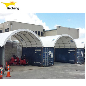 Personalizzazione 40ft shipping dome coperture <span class=keywords><strong>per</strong></span> container <span class=keywords><strong>copertura</strong></span> industriale tende contenitore <span class=keywords><strong>tettoia</strong></span> <span class=keywords><strong>per</strong></span> garage - Product Image 6