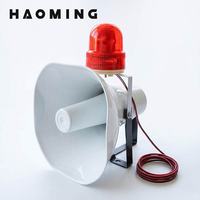 Sirena Estroboscópica con Altavoz, DC12V 20W, Reproductor MP3, USB, Alarma con Luz y Sonido para Interiores y Exteriores, Seguridad, OEM, ODM