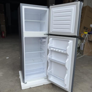 Chigo Réfrigérateur à double porte <span class=keywords><strong>Mini</strong></span> <span class=keywords><strong>Bar</strong></span> 148L pour chambres d'hôtel et ménage Prix bon marché Congélateur supérieur à refroidissement direct - Product Image 4