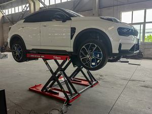 Trpahlawan 2025 peralatan toko Perbaikan Mobil kualitas tinggi pabrikan Tiongkok pengangkat gunting ketinggian angkat mobil 1200 MM warna kustom - Product Image 3