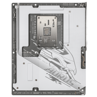 Motherboard Esports Ice X870E AORUS PRO X3D ICE WIFI7 DDR5 Mendukung CPU AMD AM5 9700X 9950X 9900X 9600X