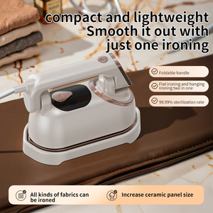 Nouveau fer à vapeur rotatif portable pour le commerce extérieur, machine à repasser électrique humide/sec pliable AC 1200W pour la maison et l'hôtel - Product Image 5