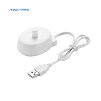 Chargeur USB d'induction de brosse à dents électrique de vente chaude pour Oral B P2000 P4000 P6000 P7000 D10 D12 D16 D20 D34