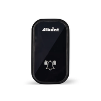 Série cinétique T295295-BG sonnette intelligente 2T295-BB Surface en verre haute lumière horloge multifonctionnelle affichage de l'humidité de la température