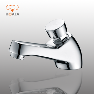 10 đô la Brass phòng tắm cổ điển tay đẩy xuống thời gian chậm trễ Lapse nước TAP push button vòi nước - Product Image 2