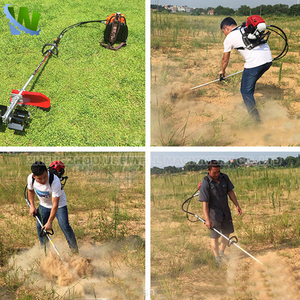 Xách tay cầm điện mới tu làm cỏ cỏ dại cắt ba lô Xăng đa chức năng cỏ tông đơ - Product Image 6