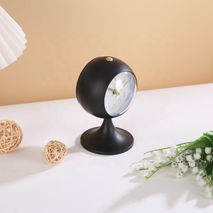 Giá Tốt Nhất 3-Inch Truyền Thống Bàn Đồng Hồ Thông Tư Đa-Chức Năng Kim Loại Đồng Hồ Báo Thức Thiết Kế Hiện Đại Phong Cách - Product Image 4