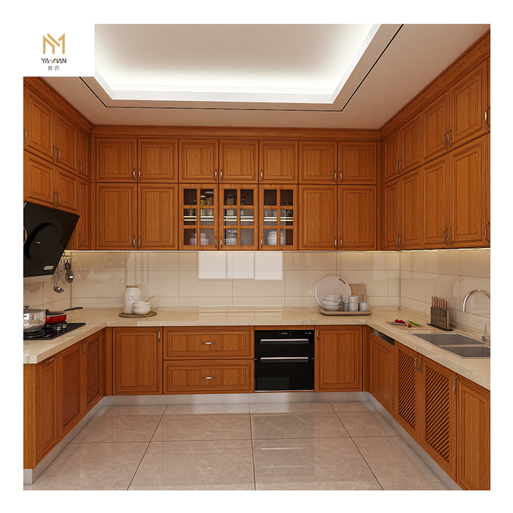 PA hotel luxury Italian style lacquer island melamine wall kitchen