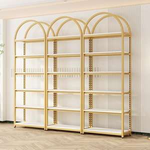 Présentoir Lumineux de Luxe K pour Salon de Beauté, Présentoir pour Perruques, Cosmétiques, Nail Art, Soins de la Peau, Meuble de Rangement pour Magasin - Product Image 4