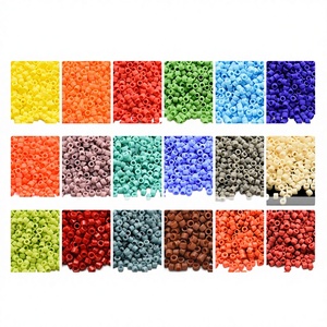 หลอดแก้วคริสตัลแลมป์เวิร์คขนาด 1.6 มม. และทรงกระบอกแก้ว 21 สี แบบด้านทึบแสง แพ็ค 2 ชิ้น น้ำหนัก 10 กรัม - Product Image 1