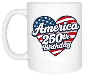 Mug en céramique personnalisé USA 250e anniversaire, tasse à café patriotique avec drapeau américain et aigle, mug cadeau pour la fête de l'Indépendance, logo personnalisé gratuit - Product Image 3