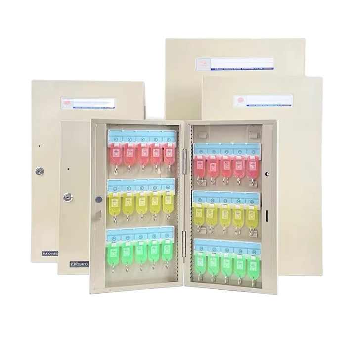 Secure Key Box with Key Lock, Key Cabinet Wall Mount Lock Box