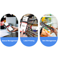 Escáner de Códigos QR de Alto Rendimiento Z92, Lector NFC Móvil Android POS para Recarga de Crédito Telefónico