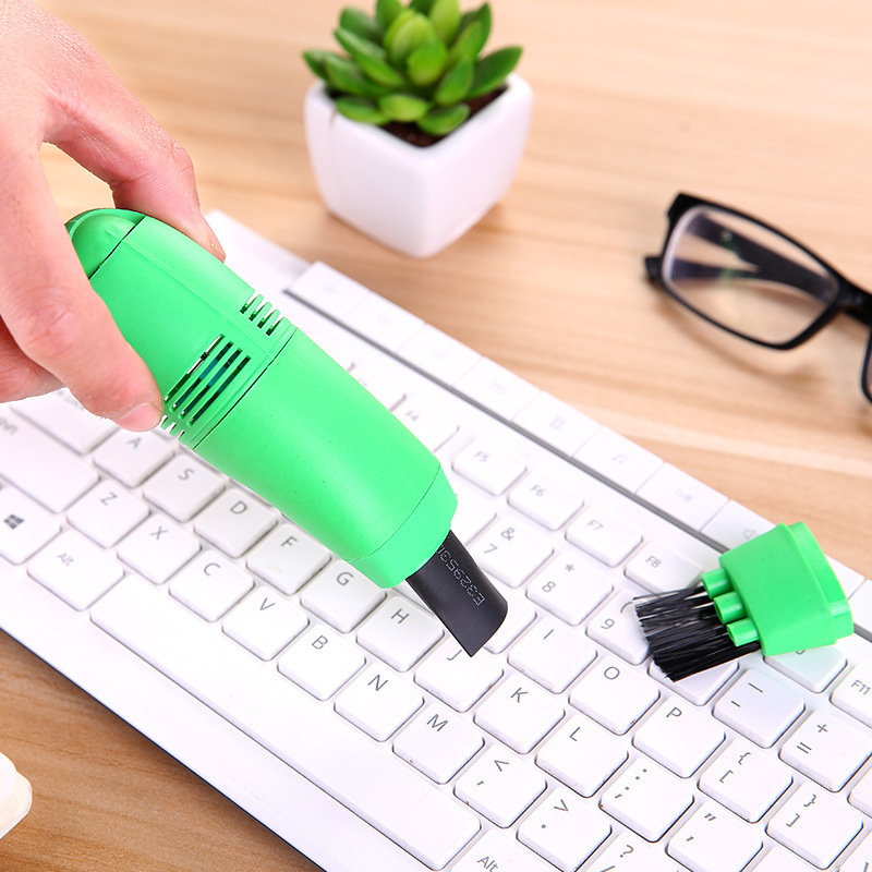 Ménage Mini brosse de nettoyage électrique pour ordinateur portable brosse à poussière pour clavier d'ordinateur USB