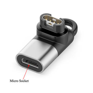 Adaptador de carga USB para <span class=keywords><strong>Garmin</strong></span> Approach Fenix Forerunner Instrinct Tactix Quatix Venu <span class=keywords><strong>Vivoactive</strong></span> Adaptador de <span class=keywords><strong>cargador</strong></span> Micro USB - Product Image 4