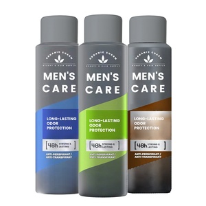 OEM <span class=keywords><strong>spray</strong></span> déodorant anti-transpirant pour hommes formule sèche longue durée sans tache protection contre les odeurs sans aluminium - Product Image 2