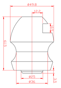 YH1917 gancio di blocco per rimorchio - Product Image 3