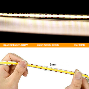 แถบไฟ LED แบบกลม5V แถบไฟ LED แบบยืดหยุ่นสำหรับตกแต่งภายในรถยนต์สีฟ้า