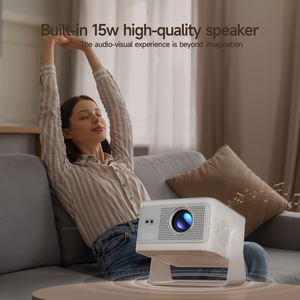 Mini projecteur <span class=keywords><strong>Magcubic</strong></span> HY350 MAX 8K avec prise en charge du Wi-Fi 6, 900 ANSI, portable, pour extérieur, 1080P, mise au point automatique - Product Image 5