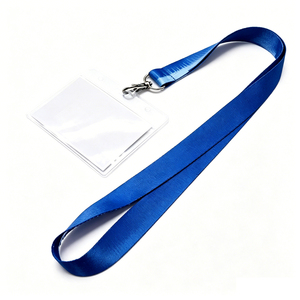 Wholesale Custom Logo Neck Strap Silk Screen Printed ID Card Holder <b>Polyester</b> <b>Lanyard</b> - Product Image 1