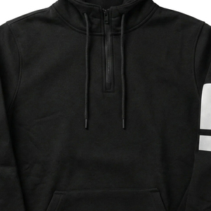 Sweat-shirt à capuche zippé pour homme, style décontracté et sportif, veste légère à capuche, fermeture éclair intégrale, mélange de coton, avec cordons de réglage à la capuche - Product Image 3