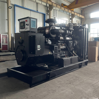 Generador Diésel de Bastidor Abierto de 200kW 250kVA Equipado con Motor SHANGCHAI Original para Suministro de Energía de Emergencia In Situ