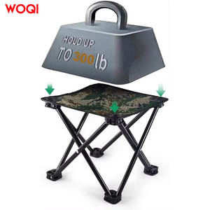 Silla Plegable para Camping Woqi, de Aluminio, Cuadrada, con Tela Oxford, Portátil, Ligera y Compacta para Jardín - Product Image 3