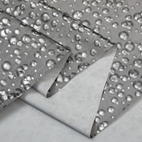 Nouveau tissu pour manteau d'hiver, 100% polyester, tissu anti-pluie, motifs de tissu, tissu polyester pongé