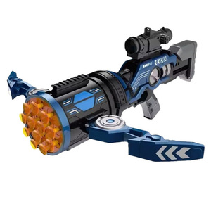 Juguete de ballesta eléctrica de 12 disparos con dardos de espuma suave y alcance de aumento <span class=keywords><strong>4X</strong></span>, lanzador de dardos de espuma, divertido juego de disparos al aire libre para niños - Product Image 1