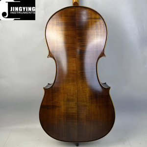 Instrumentos de cuerda Jingying 2024, molde interno hecho a mano de, violonchelo mate seco durante más de 10 años, Violonchelo de Panel de abeto suizo - Product Image 2