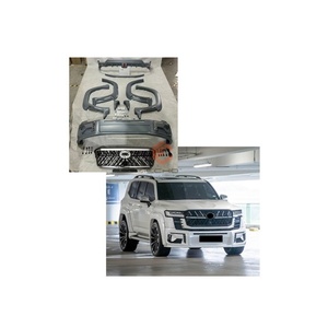 Kit de carrocería estilo Wald para <span class=keywords><strong>Toyota</strong></span> <span class=keywords><strong>Land</strong></span> <span class=keywords><strong>Cruiser</strong></span> <span class=keywords><strong>2022</strong></span>, elegante kit de carrocería parachoques completo para LC300. Bengala de guardabarros LC300 - Product Image 1
