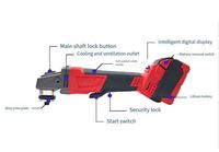 Kit Combo Grande Vente : Perceuse sans fil, tournevis, clé à main, ensemble en acier inoxydable, batterie au lithium, mallette de transport rigide pour réparations domestiques