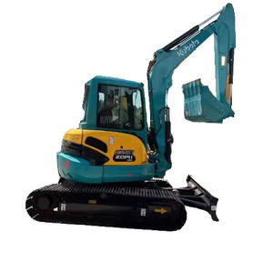 Mini pelleteuse Kubota KX155 KX165 KX161 U20 U25 U30 d'occasion bon train de roulement moteur Caterpillar 5 tonnes en fonctionnement y compris la pompe - Product Image 1