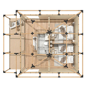 Tienda de Campaña de Lujo para Glamping en el Desierto Africano, Estilo Safari, con Baño, para Campamentos al Aire Libre en Marte - Product Image 2