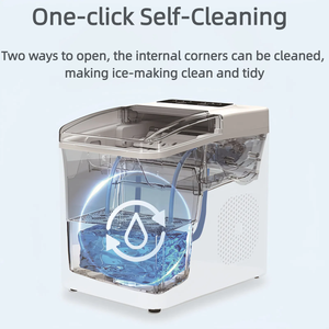 Tự động Countertop điện <span class=keywords><strong>Ice</strong></span> Cube <span class=keywords><strong>Maker</strong></span> Máy 9 khối 2 Viên Đạn kích thước cho khách sạn nhà hàng xe ngoài trời Sử dụng cho hộ gia đình - Product Image 3