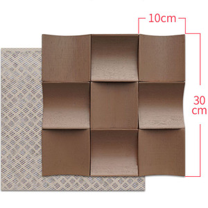 Tablero de difusión de <span class=keywords><strong>madera</strong></span> sólida 3D, tablero absorbente de sonido, Fondo de <span class=keywords><strong>TV</strong></span> para Hotel villa, decoración de pared, paneles de <span class=keywords><strong>madera</strong></span> para interior - Product Image 3