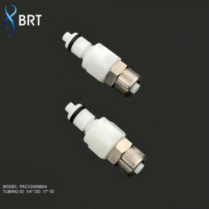 Raccord rapide CPC mâle en acétal PTF BRT 1/4'' avec ferrule, raccords de tuyauterie à valve et sans valve, coupleur à déconnexion rapide CPC - Product Image 1