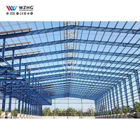 Estructuras de Acero para Construcción de Establos, Corrales para Caballos, Gallineros, Tipo C, Tipo H, Acero Ligero Pintado por Inmersión en Caliente