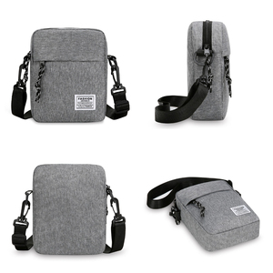 <span class=keywords><strong>Sac</strong></span> bandoulière pour <span class=keywords><strong>homme</strong></span> tendance, logo personnalisé OEM, antivol, léger, durable, nylon, petit <span class=keywords><strong>sac</strong></span> à fermeture éclair - Product Image 3