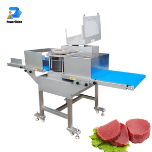 Machine à découper les filets <span class=keywords><strong>de</strong></span> poulet, la viande, les saucisses, le jambon, le poisson, le bacon, semi-automatique/automatique, lame en acier au carbone <span class=keywords><strong>de</strong></span> 2 mm - Product Image 6