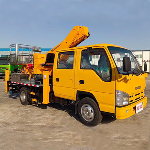 Isuzu 14เมตรรถบรรทุกทำงานทางอากาศรถบรรทุกสำหรับใช้งานในระดับความสูงติดตั้งบนแพลตฟอร์มทางอากาศราคาไม่แพง - Product Image 3