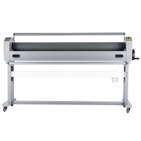 Machine à laminer à froid manuelle LeFu LF1700-B7 1630 mm, emballage en bois, 110 V/220 V, vitesse de 9 m/min, haute sécurité, garantie 1 an