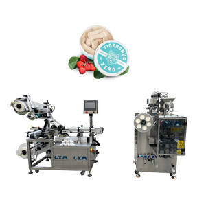 Machine d'emballage automatique de poudre en sachet de papier électrique pour les applications alimentaires, chimiques et de boissons, sachets de 1g - Product Image 1